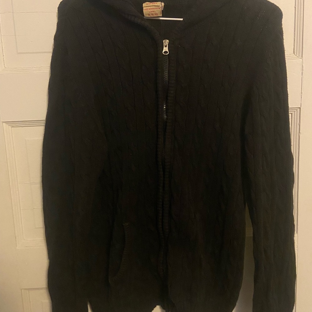 Ladies' Knit Zip-Up Sweater